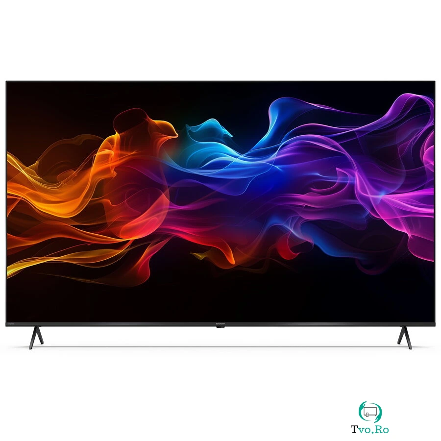 Sharp Televizor QLED Sharp 65HP5265E, 164 cm (65), Ultra HD 4K, (3840 x 2160), Smart TV, WiFi, Google TV, Negru