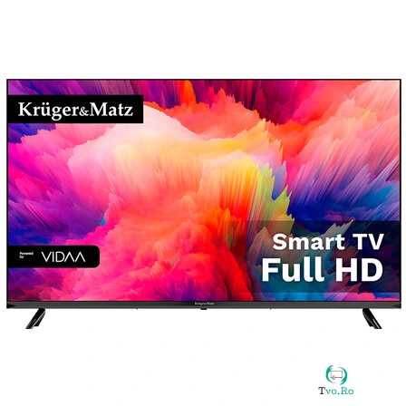 TV FULL HD 43 INCH 108CM SMART VIDAA KRUGER&MATZ la 1,128.99 lei ron