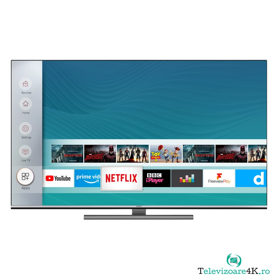Televizor OLED Horizon Smart TV 55HZ9930U/B 139cm 4K Ultra HD Argintiu la 5,095.23 lei ron